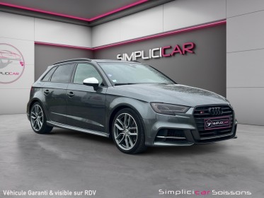 Audi s3 sportback 2.0 tfsi 310 s tronic 7 quattro - suivi audi/toit pano/acc/virtual/sièges massants et chauffants -......