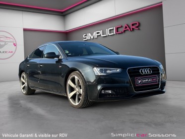 Audi a5 sportback 2.0 tdi 150 clean diesel s line - suivi/toit ouvrant/radar av ar/phares led - garantie 12 mois occasion...