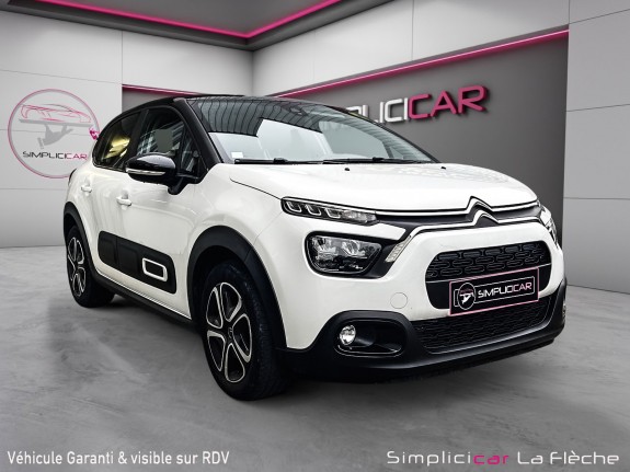 Citroen c3 c3 puretech 82 radar de recul  attelage occasion simplicicar la fleche simplicicar simplicibike france