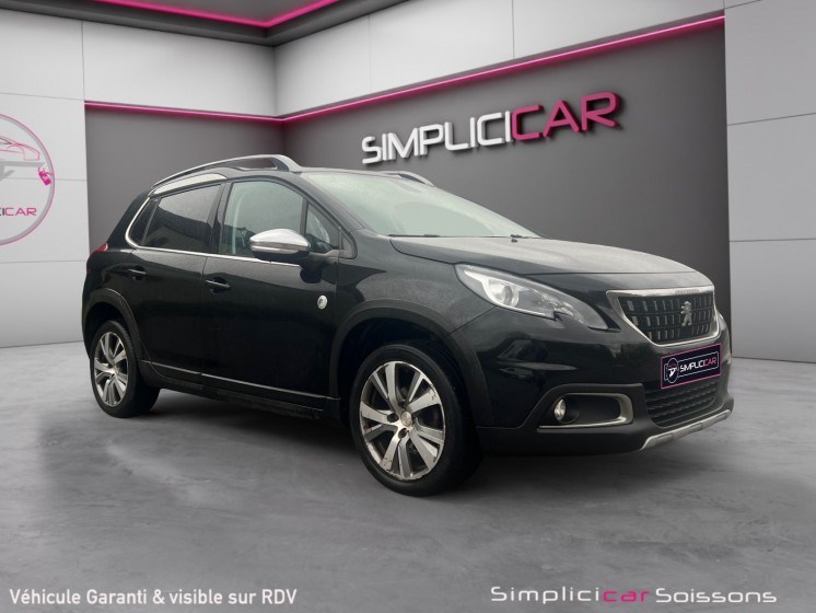 Peugeot 2008 1.6 bluehdi 100ch bvm5 crossway - 1°main/suivi peugeot/toit pano/radar ar/siège cuir-alcantara - garantie...