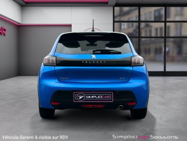 Peugeot 208 puretech 100 ch eat8 gt - caméra de recul/car play - garantie 12 mois occasion simplicicar soissons simplicicar...