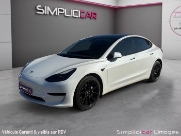 Tesla model 3 grande autonomie  awd garantie 12 mois occasion simplicicar limoges  simplicicar simplicibike france