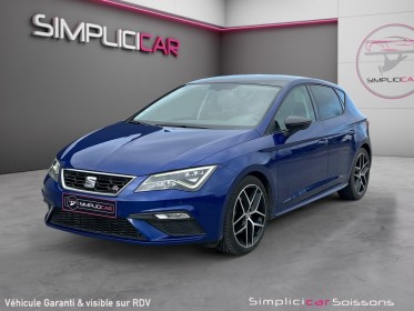 Seat leon 1.5 tsi 150 ch bvm6 fr - caméra de recul/car play - garantie 12 mois occasion simplicicar soissons simplicicar...