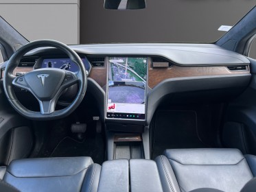 Tesla model x 75 kwh all-wheel drive - suivi/ecran 17/porte falcon/toit pano/digital cockpit/porte falcon/sièges cuir -......