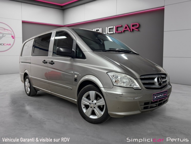 Mercedes vito 3.0 l v6 cdi // attelage / sieges chauffants / 6 places / confort /garantie 12 mois occasion simplicicar...