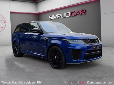 Land rover range rover sport mark vii v8 s/c 5.0l 575ch svr occasion simplicicar carcassonne simplicicar simplicibike france