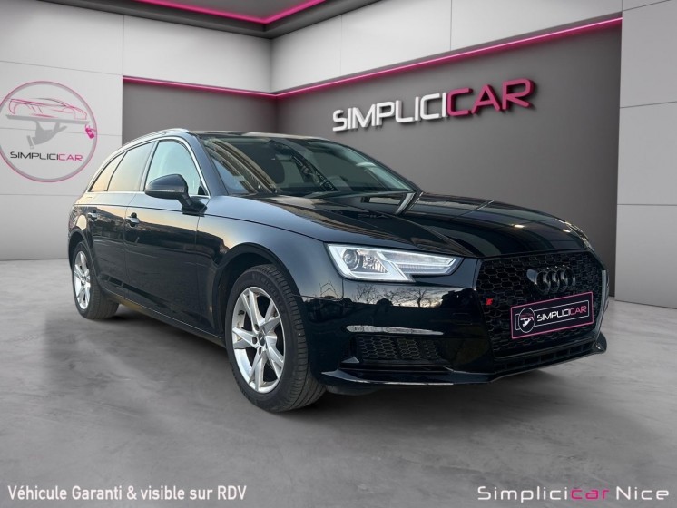 Audi a4 avant 2.0 tfsi ultra 190 s tronic 7 sport occasion  simplicicar vaucresson nice - pfvauto simplicicar simplicibike...