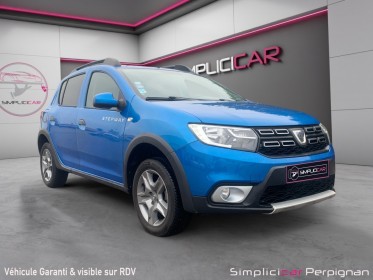 Dacia sandero tce 90 ch stepway gps/aide au stationnement/clim garantie 12 mois occasion simplicicar perpignan  simplicicar...