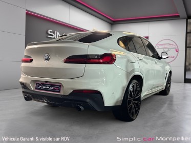 Bmw x4 g02 265ch m sport xdrive 30d bva8 camera 360 carplay occasion montpellier (34) simplicicar simplicibike france