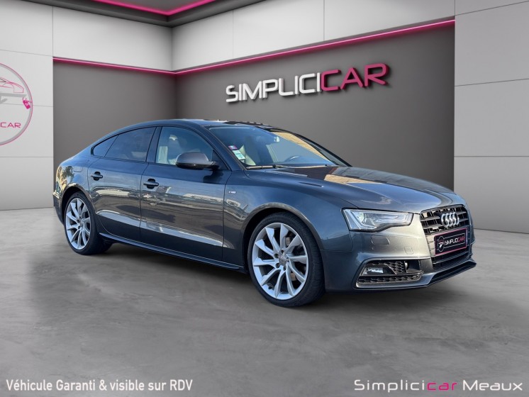 Audi a5 sportback 2.0 tdi 190 clean diesel s line quattro s tronic 7 occasion simplicicar meaux simplicicar simplicibike france