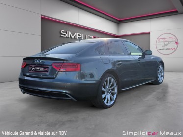 Audi a5 sportback 2.0 tdi 190 clean diesel s line quattro s tronic 7 occasion simplicicar meaux simplicicar simplicibike france