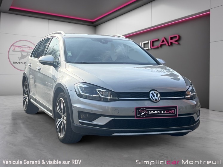 Volkswagen golf sw 2.0 tdi 184 bluemotion technology dsg7 4motion alltrack garantie 12 mois occasion montreuil (porte de...