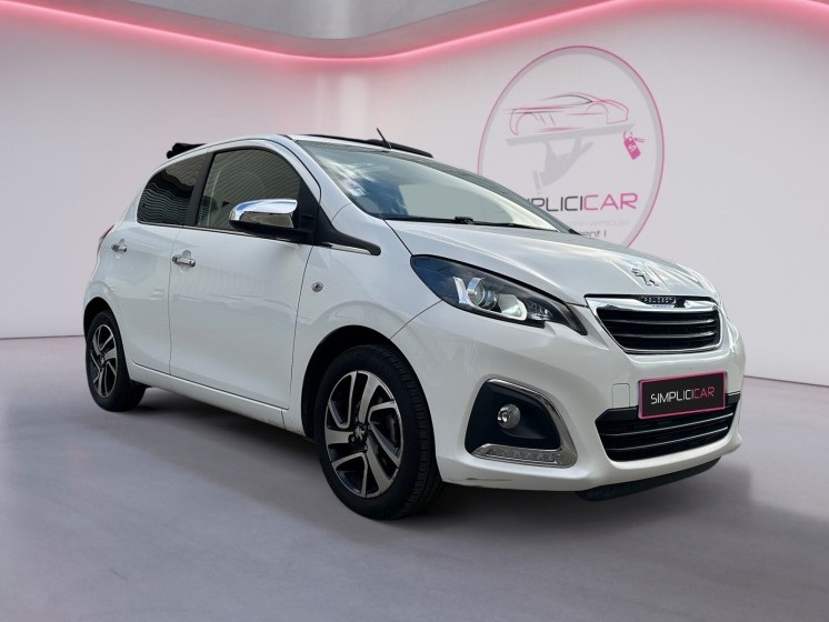 Peugeot 108 allure top / full leds / camera de recul / mains libre / toit ouvrant occasion simplicicar orgeval  simplicicar...