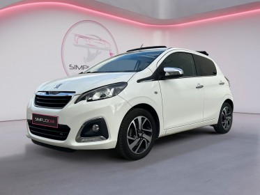 Peugeot 108 allure top / full leds / camera de recul / mains libre / toit ouvrant occasion simplicicar orgeval  simplicicar...