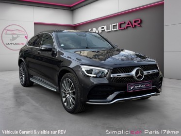 Mercedes glc coupe 300 e 9g-tronic 4matic amg line / toit ouvrant / pneus neufs / revision mercedes / entretien / camera...