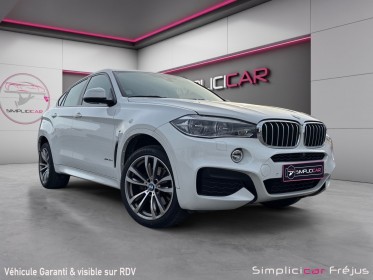 Bmw x6 f16 xdrive40d 313 ch m sport a occasion simplicicar frejus  simplicicar simplicibike france