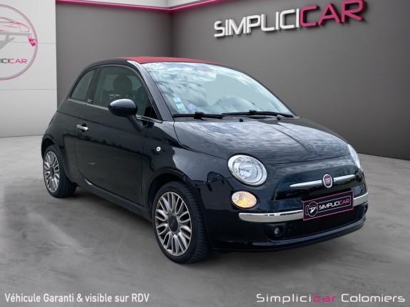 Fiat 500 1.2 8v 69 ch club cabriolet / garantie 12 mois occasion simplicicar colomiers  simplicicar simplicibike france