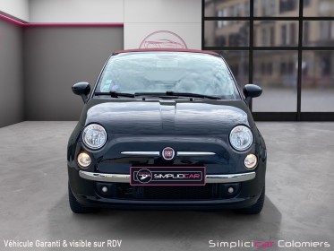 Fiat 500 1.2 8v 69 ch club cabriolet / garantie 12 mois occasion simplicicar colomiers  simplicicar simplicibike france