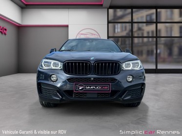 Bmw x6 f16 xdrive40d 313 ch m sport a, boite auto, carplay, toit ouvrant / harman hardon.... occasion simplicicar rennes...