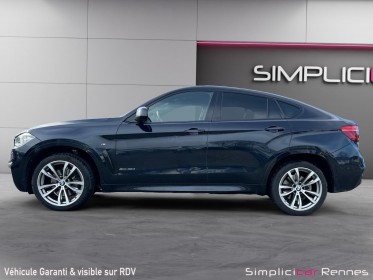 Bmw x6 f16 xdrive40d 313 ch m sport a, boite auto, carplay, toit ouvrant / harman hardon.... occasion simplicicar rennes...