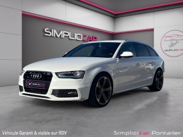 Audi a4 avant v6 3.0 tdi 245 quattro s line s tronic a occasion simplicicar pontarlier simplicicar simplicibike france