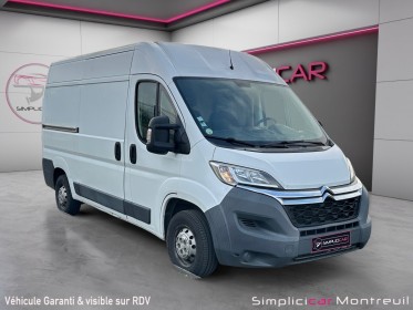 Citroen jumper fourgon tole 30 l2h2 hdi 130 confort - garantie 12 mois - entretiens a jour - gps - faible kilométrages...