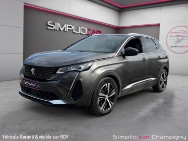 Peugeot 3008 hybrid 225 e-eat8 gt pack - garantie 12 mois - car play - toit ouvrant - camera de recul - coffre electrique...