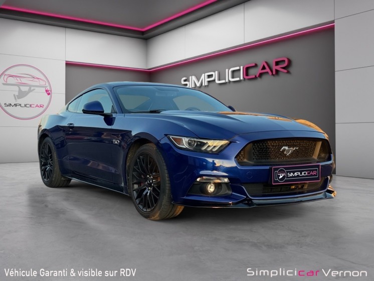 Ford mustang fastback v8 5.0 421 ch fastback bvm6  véhicule français  garantie 12 mois occasion simplicicar vernon...