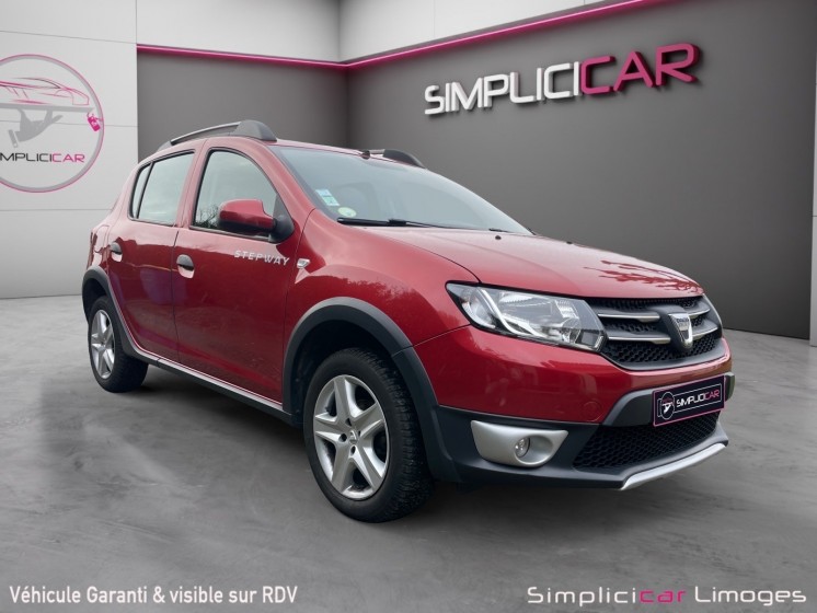 Dacia sandero 1.5 dci 90 e6 stepway ambiance garantie 12 mois occasion simplicicar limoges  simplicicar simplicibike france