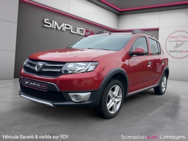 Dacia sandero 1.5 dci 90 e6 stepway ambiance garantie 12 mois occasion simplicicar limoges  simplicicar simplicibike france