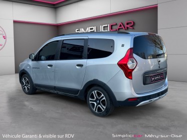 Dacia lodgy blue dci 115 7 places 15 ans / garantie 12 mois occasion simplicicar mery-sur-oise simplicicar simplicibike france