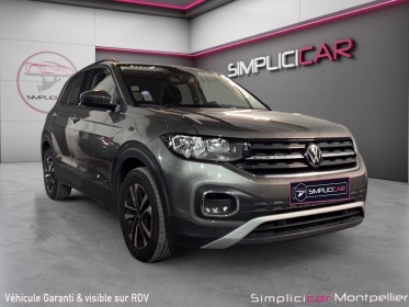 Volkswagen t-cross 1.0 tsi 115 start/stop dsg7 united occasion montpellier (34) simplicicar simplicibike france