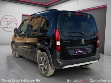 Peugeot rifter standard bluehdi 130 ss bvm6 gt line - 2éme main - suivi peugeot - carplay - caméra occasion simplicicar...