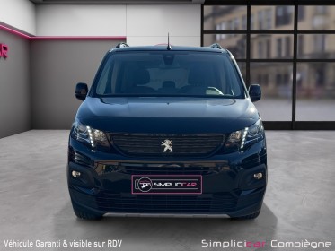 Peugeot rifter standard bluehdi 130 ss bvm6 gt line - 2éme main - suivi peugeot - carplay - caméra occasion simplicicar...