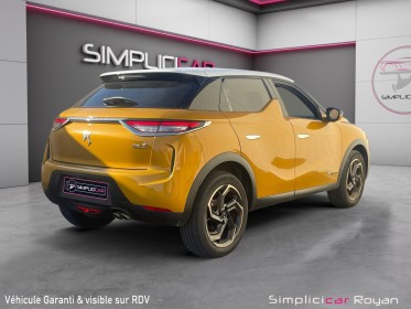 Ds ds3 crossback 130 ch eat6 opéra révisé  garanti 12 mois occasion simplicicar royan simplicicar simplicibike france