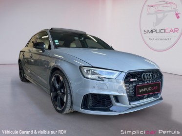 Audi rs3 berline sans fap 2.5 tfsi 400 s tronic 7 quattro occasion simplicicar pertuis  simplicicar simplicibike france