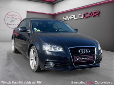 Audi a3 cabriolet 2.0 tdi 140 dpf s line occasion simplicicar colomiers  simplicicar simplicibike france