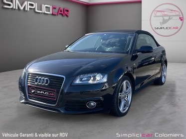 Audi a3 cabriolet 2.0 tdi 140 dpf s line occasion simplicicar colomiers  simplicicar simplicibike france