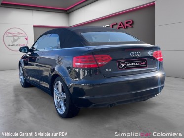 Audi a3 cabriolet 2.0 tdi 140 dpf s line occasion simplicicar colomiers  simplicicar simplicibike france