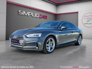 Audi a5 a5 2.0 tdi 190 s tronic 7 s line occasion simplicicar royan simplicicar simplicibike france