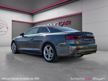 Audi a5 a5 2.0 tdi 190 s tronic 7 s line occasion simplicicar royan simplicicar simplicibike france