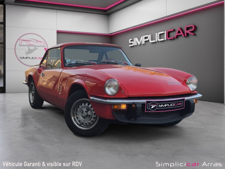 Triumph spitfire 1500 fh occasion simplicicar arras  simplicicar simplicibike france