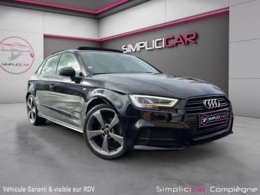 Audi a3 sportback s line 2.0 150ch - toit ouvrant - faible km - occasion simplicicar compiegne simplicicar simplicibike france