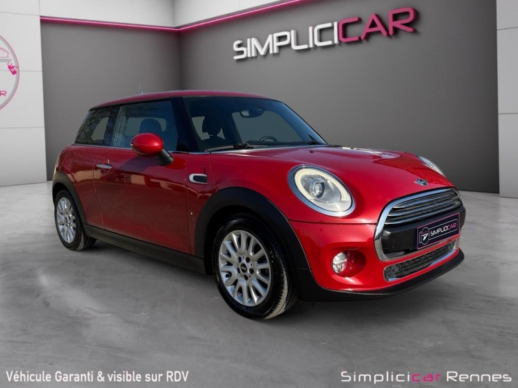 Mini hatch 3 portes f56 one 102 ch pack salt - entretien complet - gps - bluetooth audio et téléphone - régulateur...