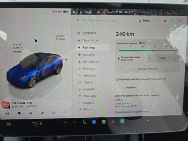 Tesla model y 300 ch standard rwd garantie 12 mois occasion simplicicar vichy simplicicar simplicibike france