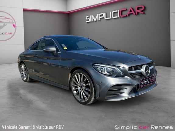 Mercedes classe c coupe 220 d 9g-tronic amg line toit ouvrant/ burmester/ carplay... occasion simplicicar rennes simplicicar...