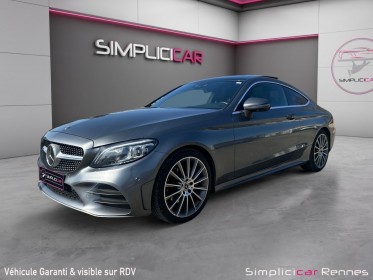 Mercedes classe c coupe 220 d 9g-tronic amg line toit ouvrant/ burmester/ carplay... occasion simplicicar rennes simplicicar...