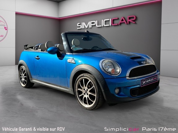 Mini cooper s cabriolet 185ch jhon cooper works occasion paris 17ème (75)(porte maillot) simplicicar simplicibike france