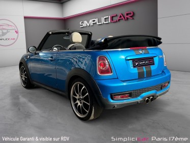 Mini cooper s cabriolet 185ch jhon cooper works occasion paris 17ème (75)(porte maillot) simplicicar simplicibike france