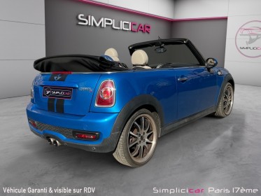 Mini cooper s cabriolet 185ch jhon cooper works occasion paris 17ème (75)(porte maillot) simplicicar simplicibike france